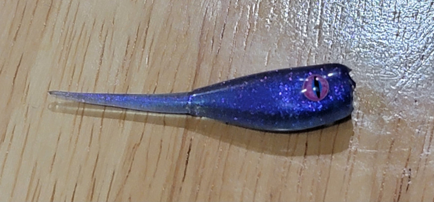 * Crappie King With Eyes 2" Pack of 8