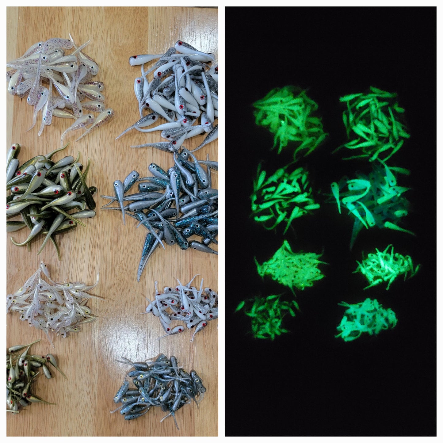 * Crappie Prince with Eyes 1.2" Pack of 8