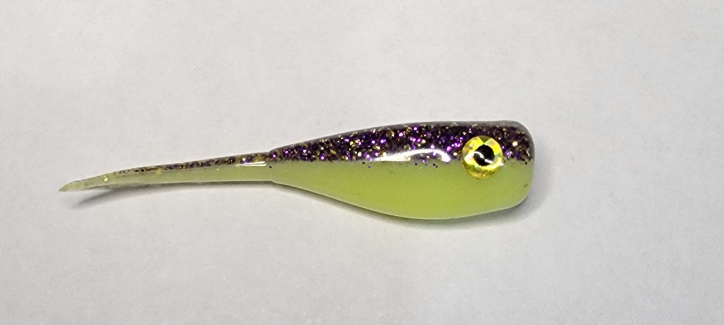 * 2" Crappie Crusher with Eyes pack of 8
