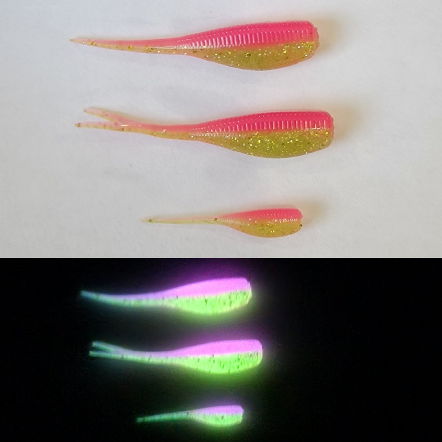 * Crappie King Two Toned 10 pk 2" Baits