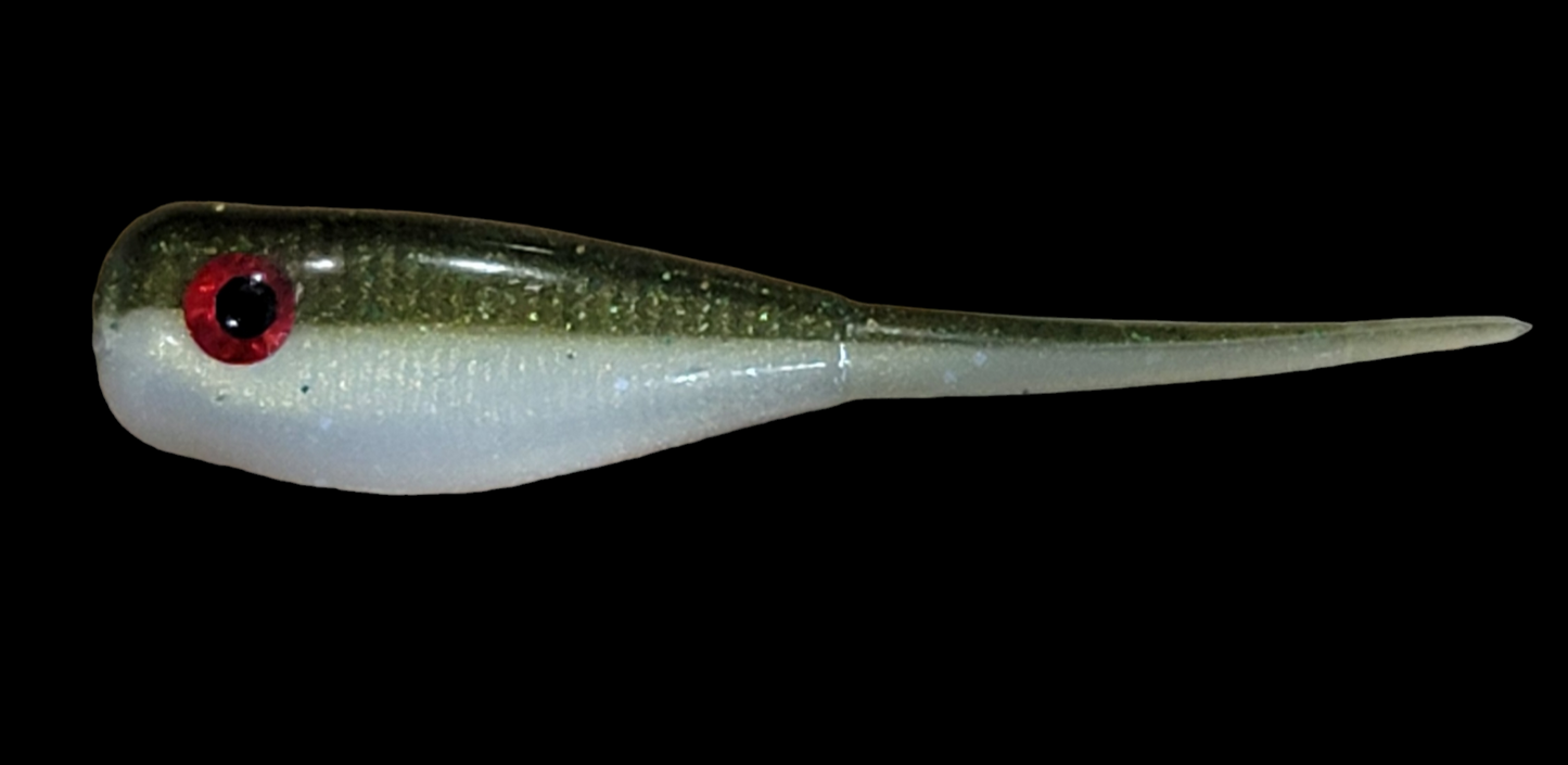 * Crappie King With Eyes 2" Pack of 8