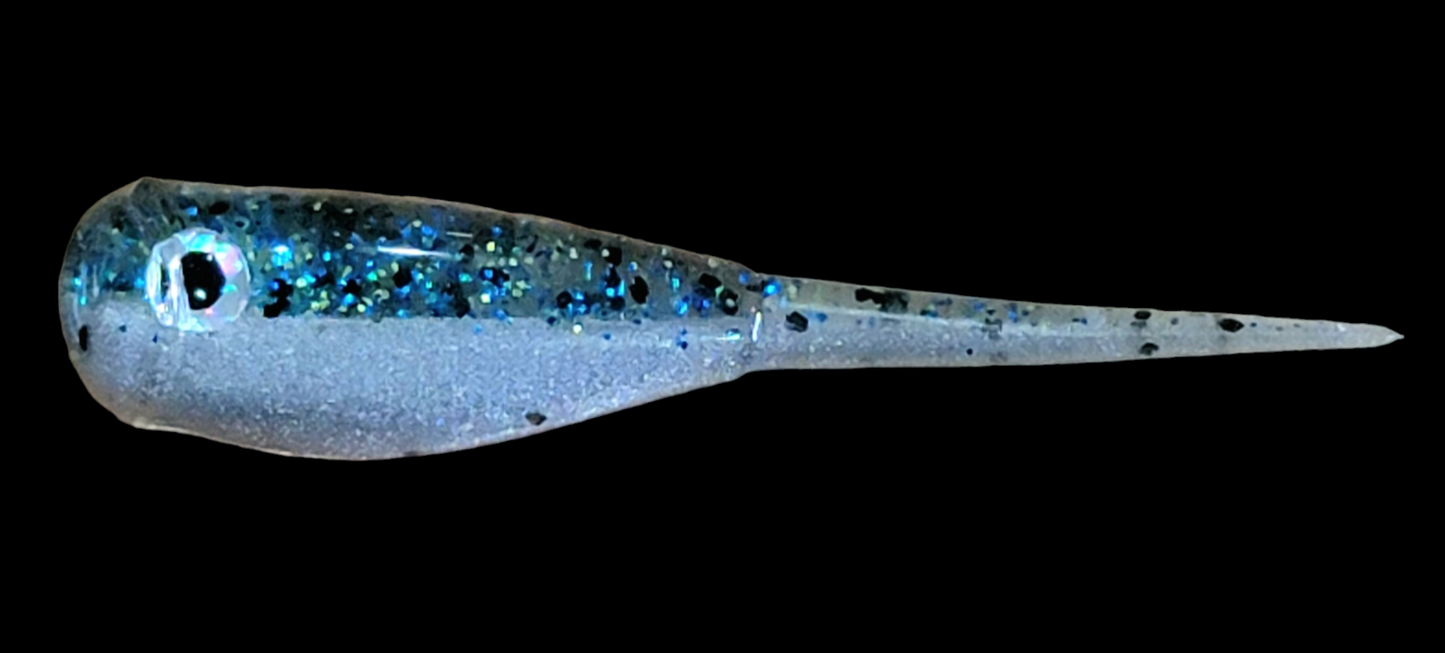 * Crappie King With Eyes 2" Pack of 8