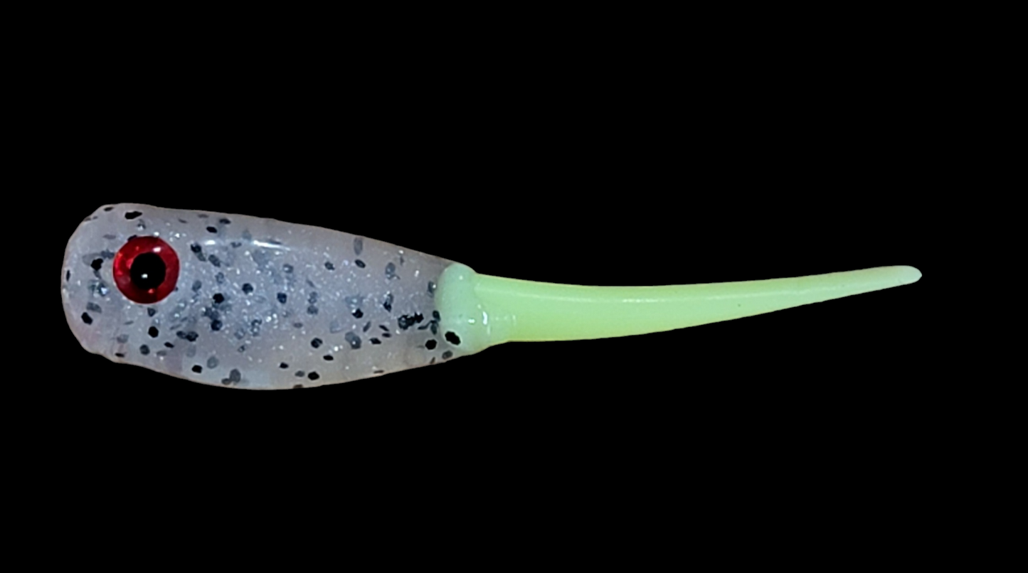 * Crappie King With Eyes 2" Pack of 8