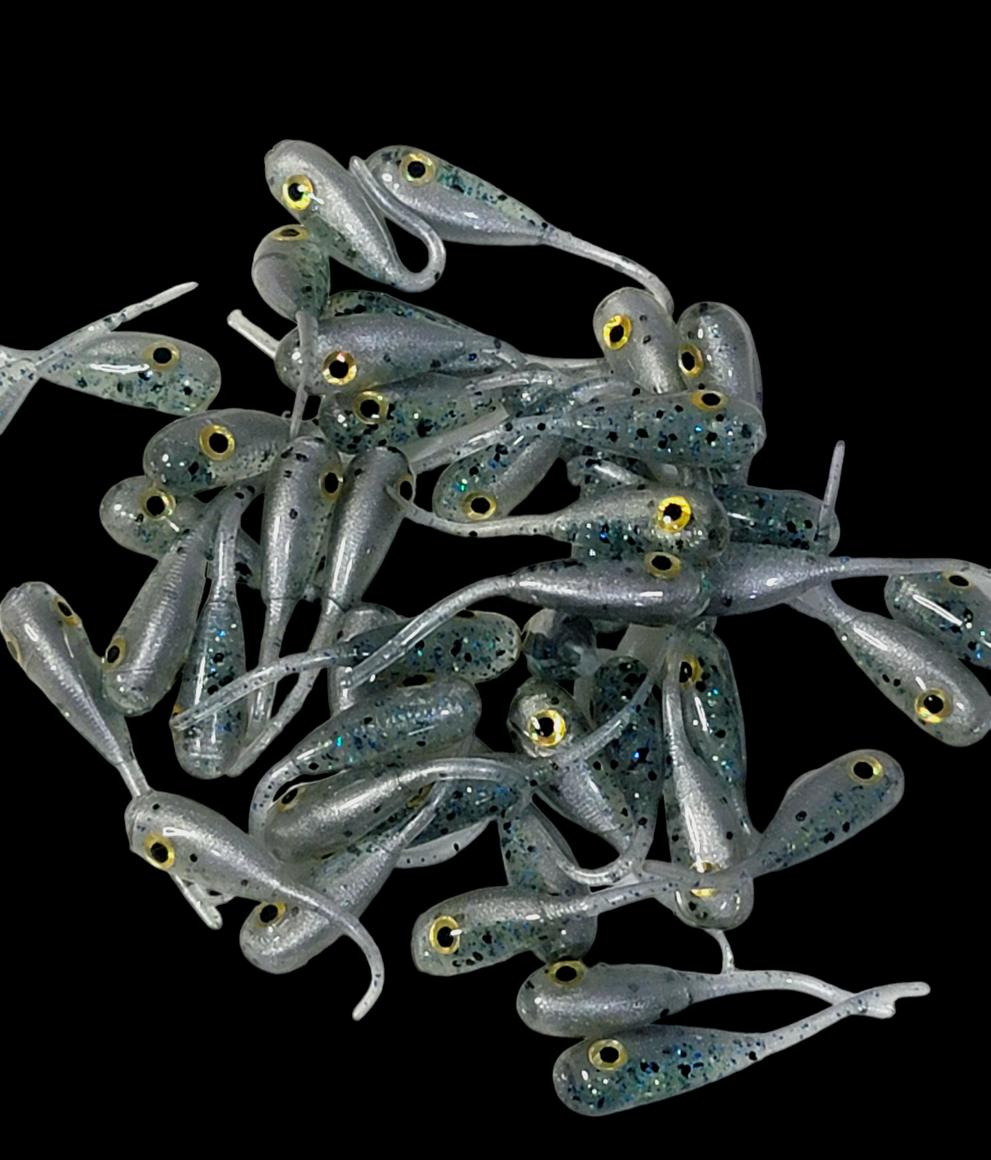 * Crappie Prince with Eyes 1.2" Pack of 8