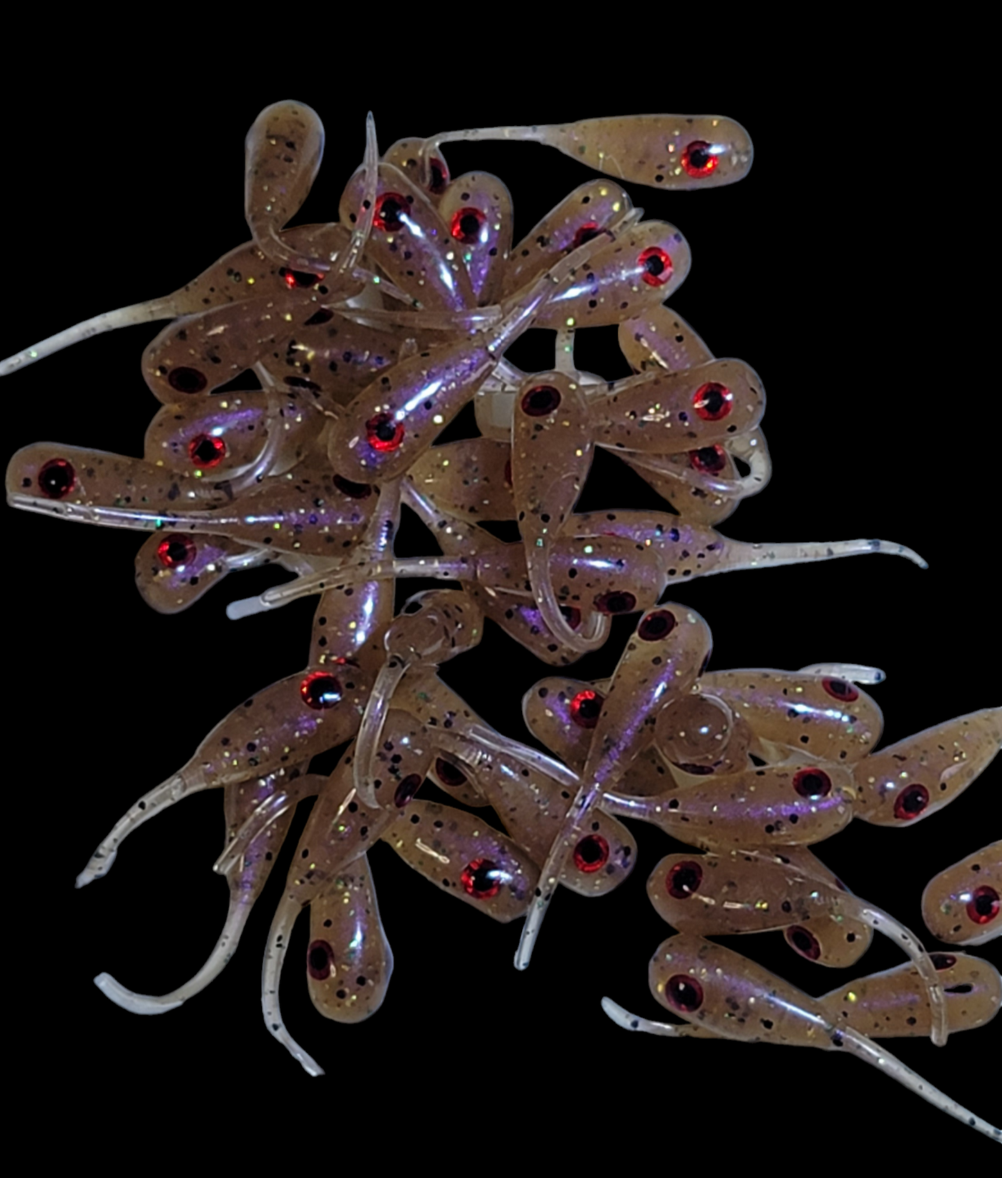 * Crappie Prince with Eyes 1.2" Pack of 8