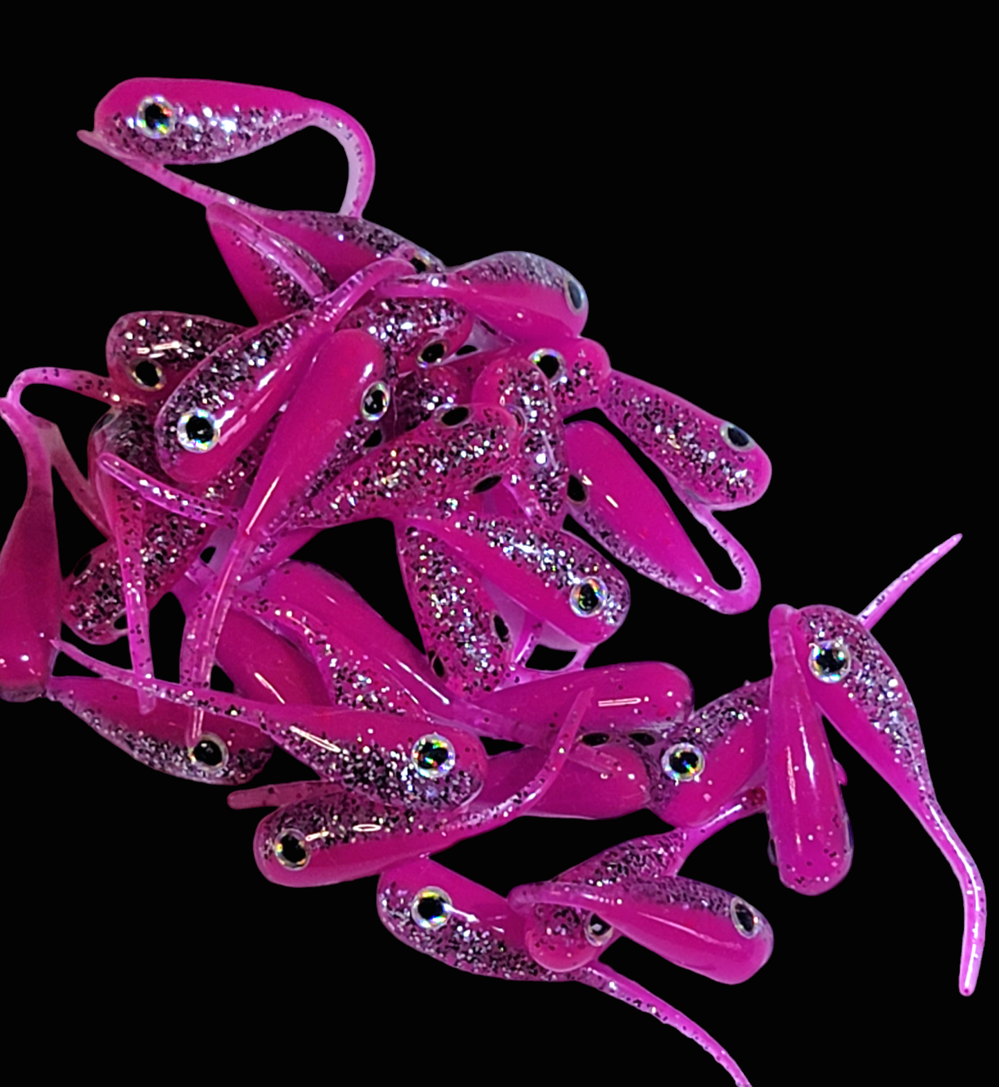 * Crappie Prince with Eyes 1.2" Pack of 8