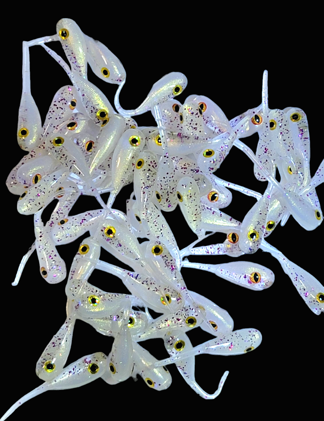 * Crappie Prince with Eyes 1.2" Pack of 8