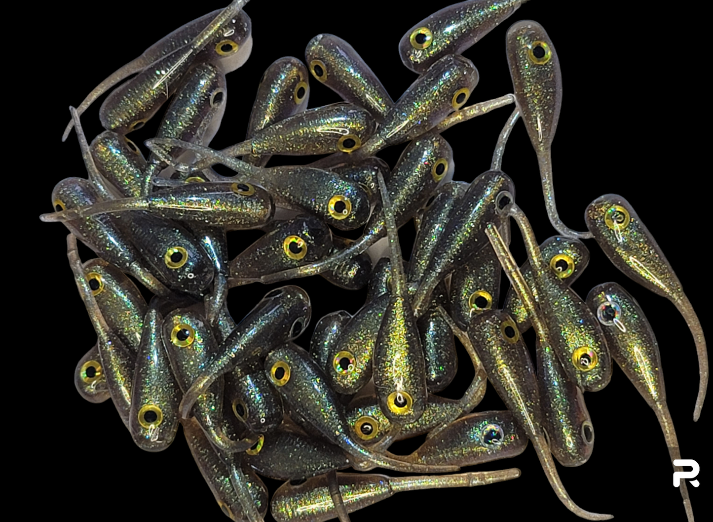* Crappie Prince with Eyes 1.2" Pack of 8