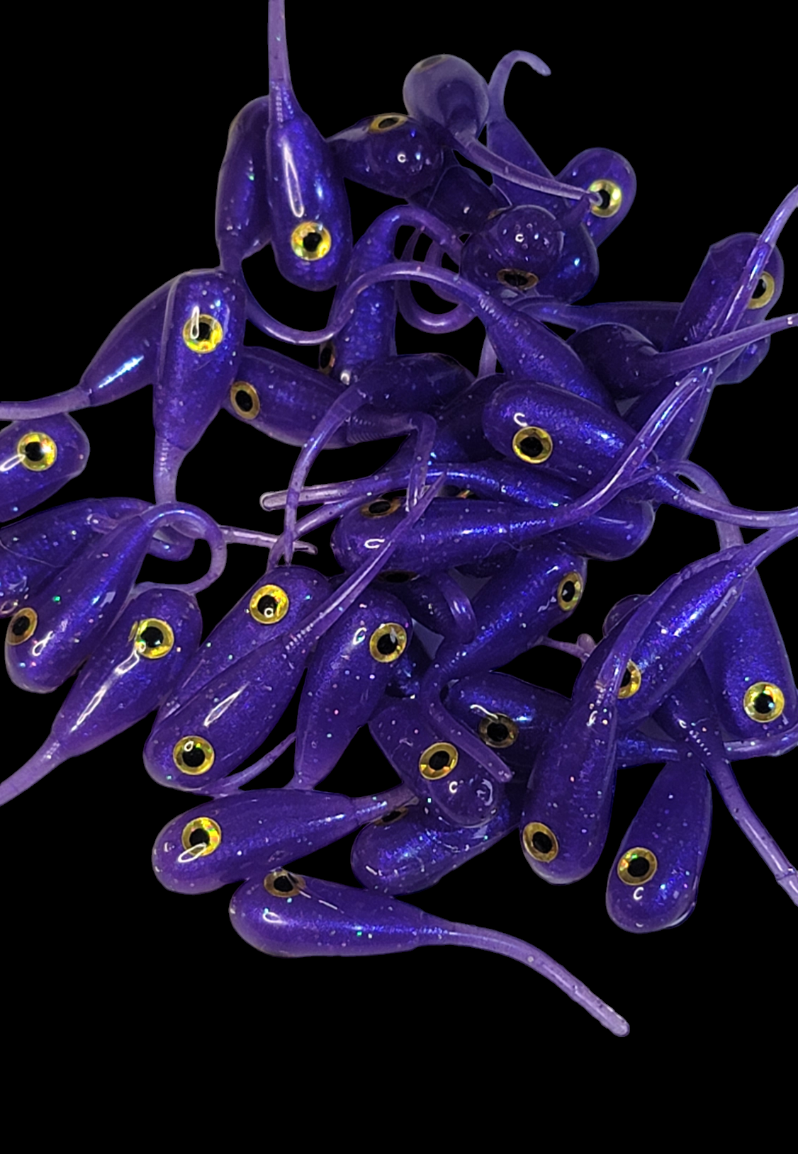 * Crappie Prince with Eyes 1.2" Pack of 8