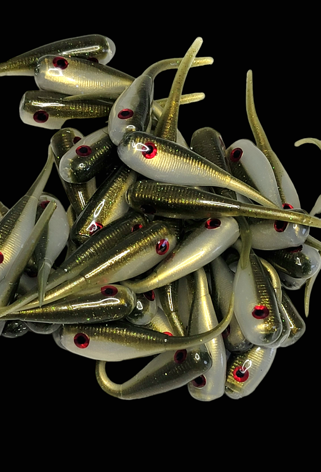 * Crappie King With Eyes 2" Pack of 8