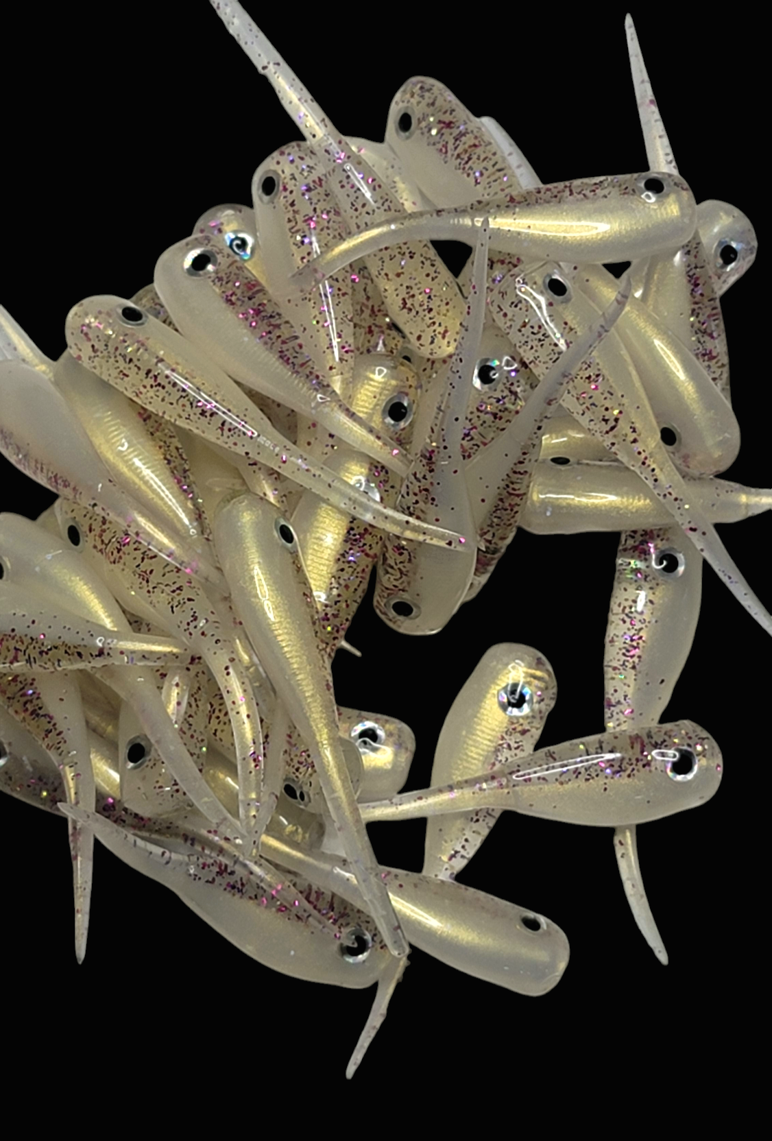 * Crappie King With Eyes 2" Pack of 8