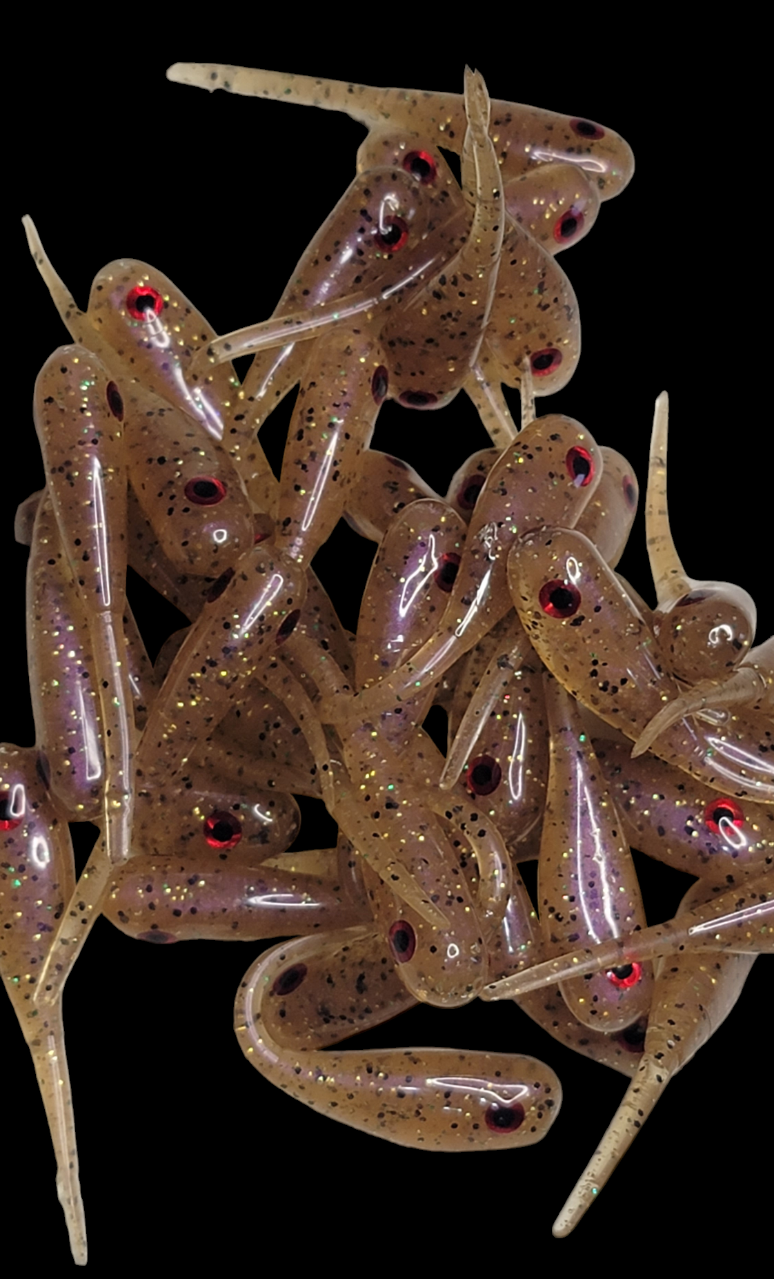 * Crappie King With Eyes 2" Pack of 8