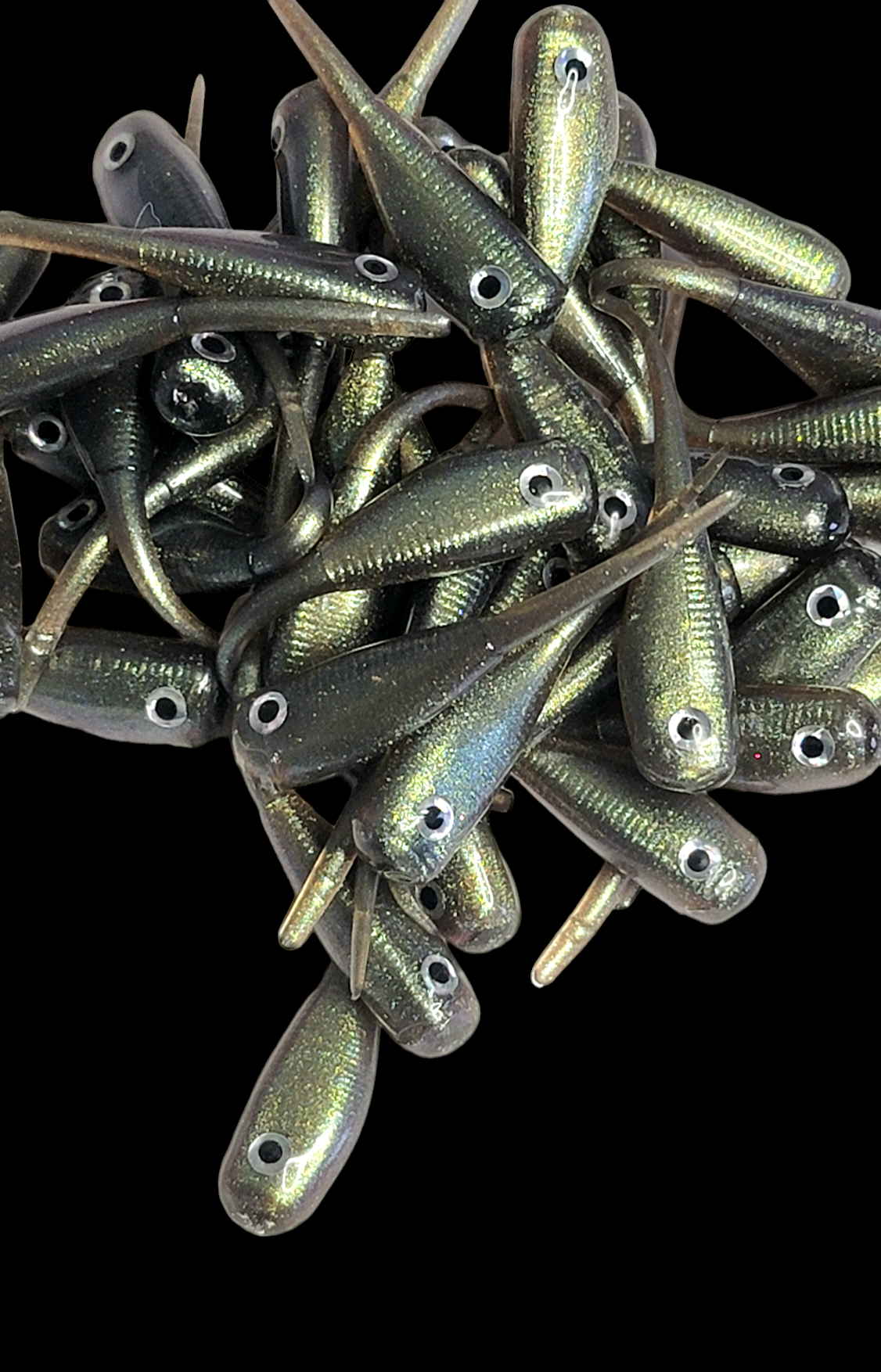 * Crappie King With Eyes 2" Pack of 8