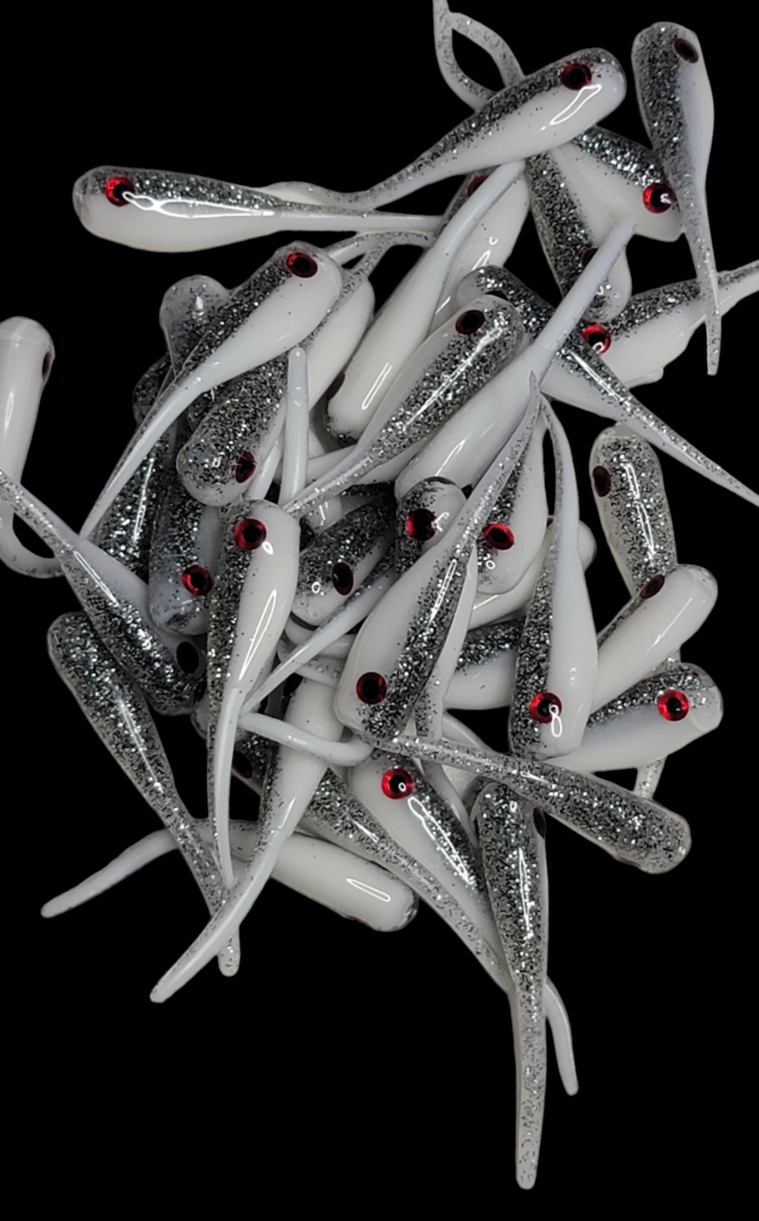 * Crappie King With Eyes 2" Pack of 8