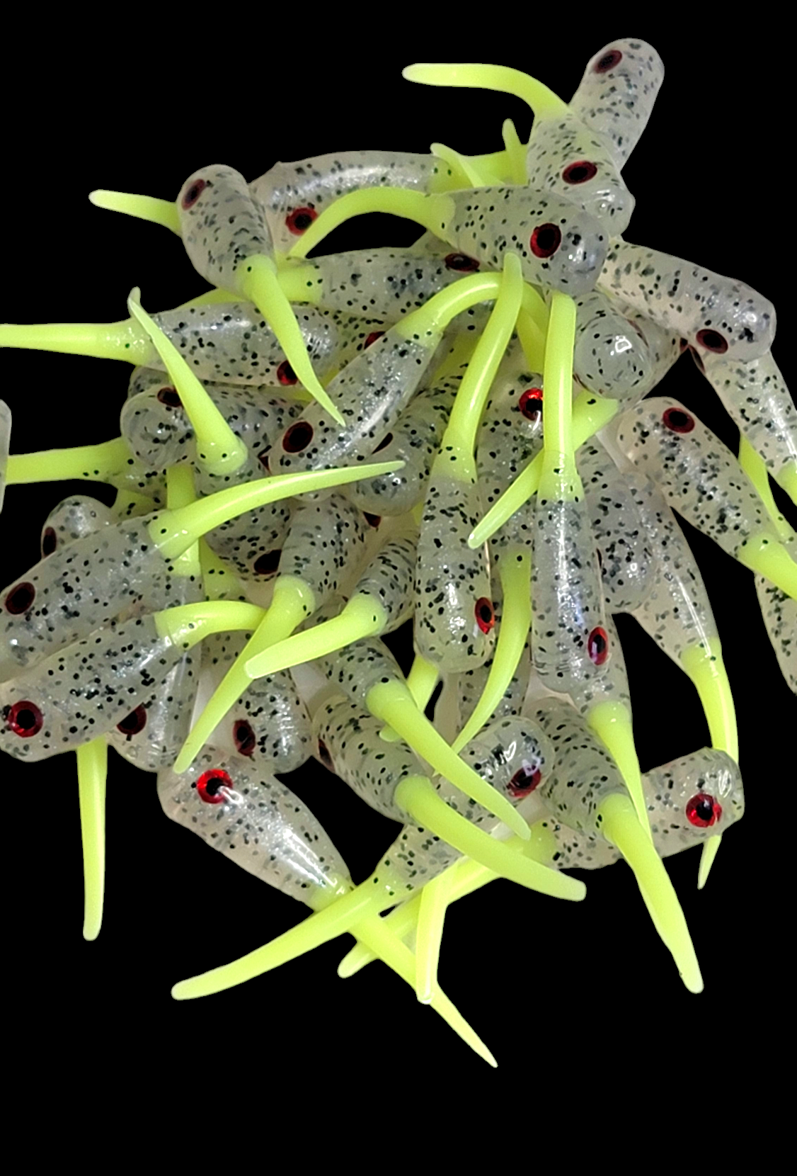 * Crappie King With Eyes 2" Pack of 8