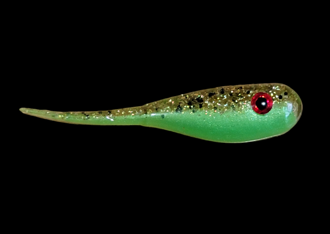 * Crappie King With Eyes 2" Pack of 8