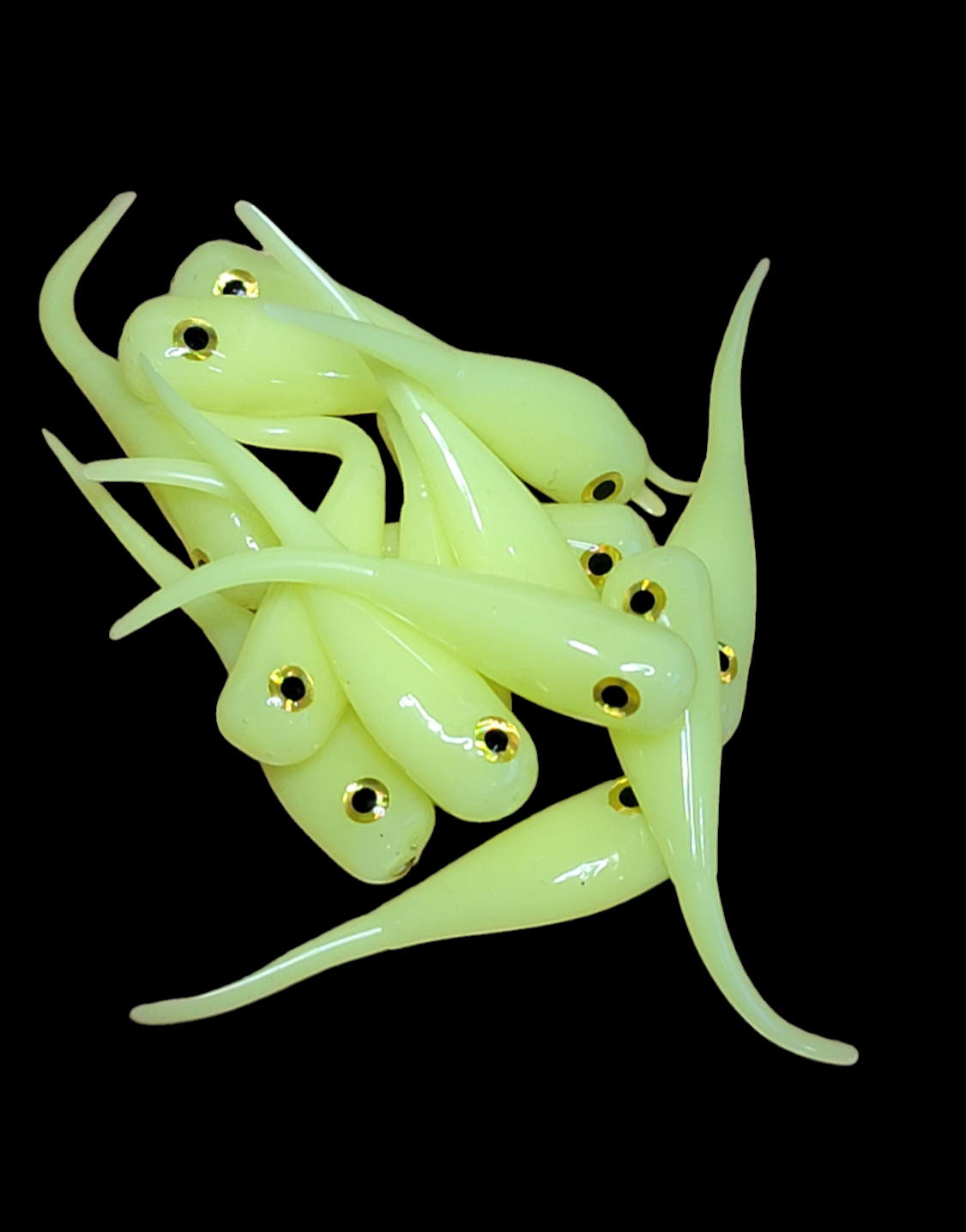 * Crappie King With Eyes 2" Pack of 8