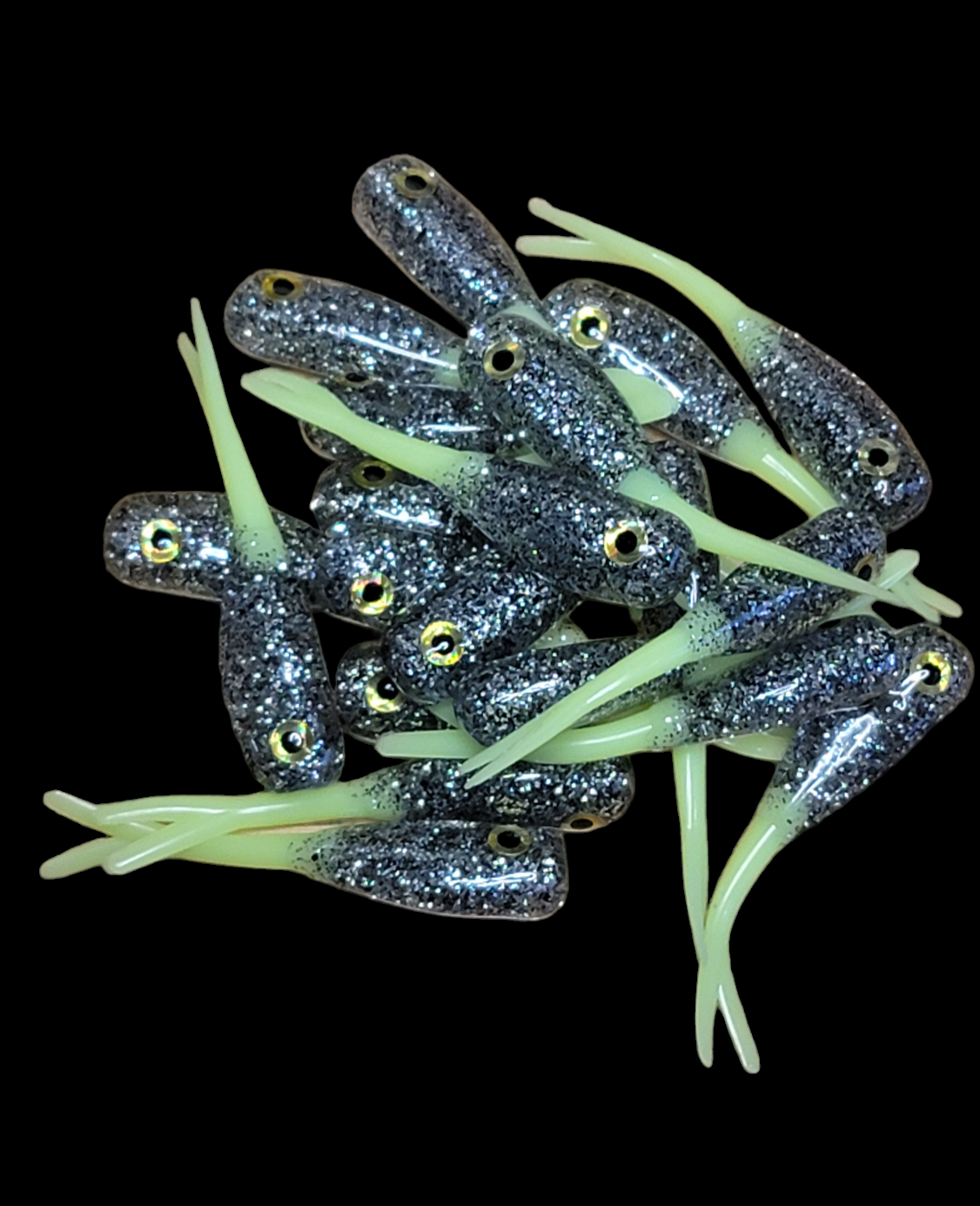 * 2" Crappie Crusher with Eyes pack of 8