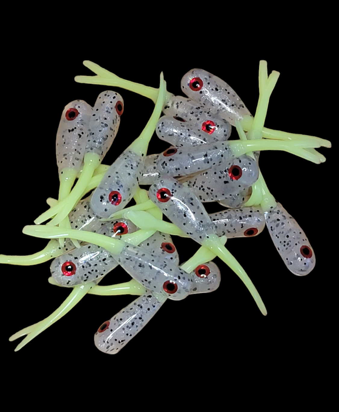 * 2" Crappie Crusher with Eyes pack of 8