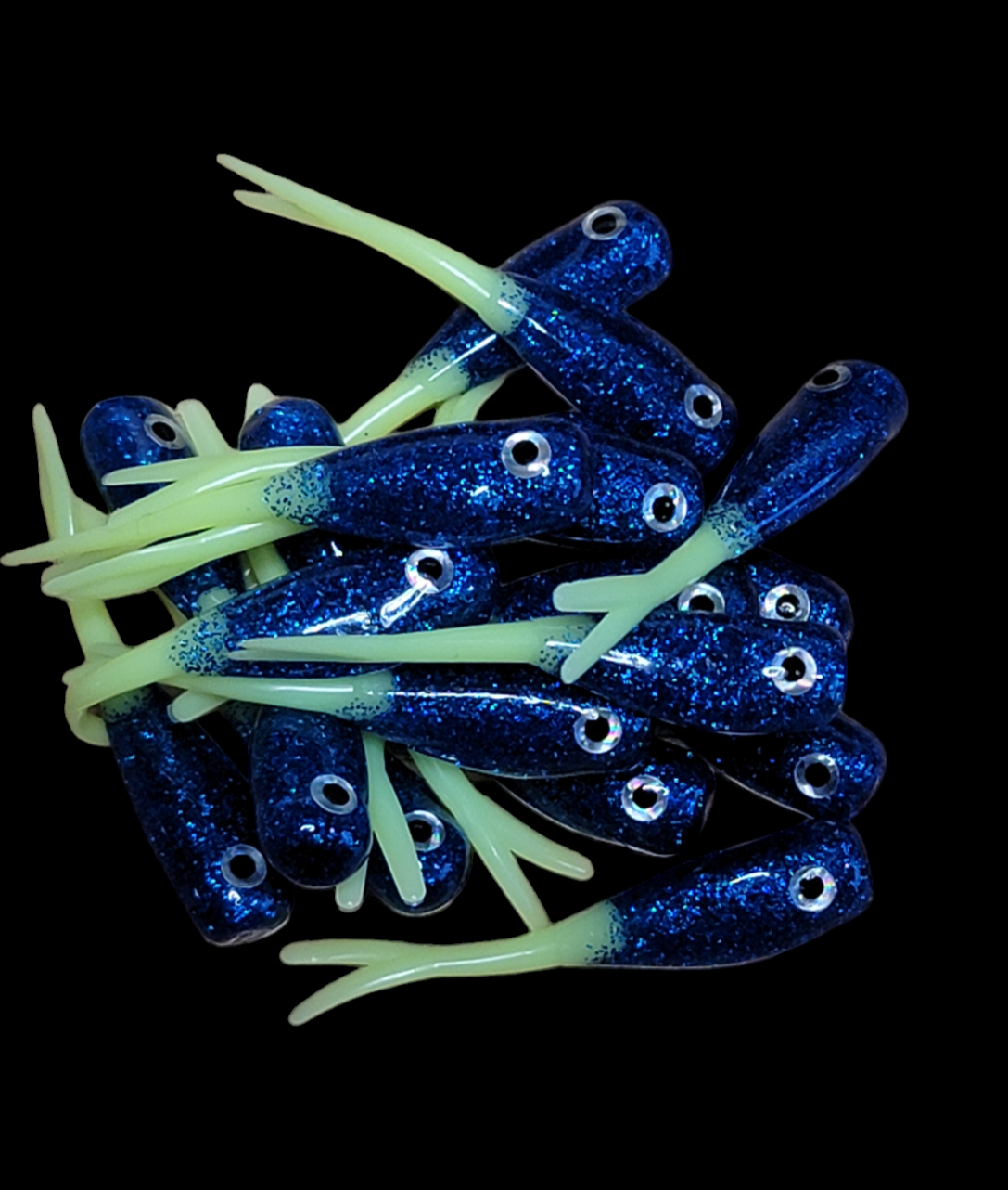 * 2" Crappie Crusher with Eyes pack of 8