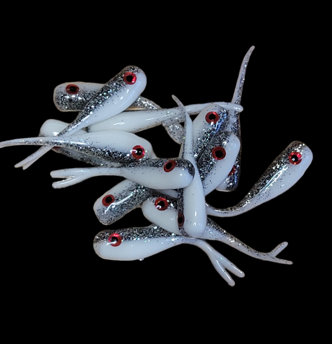 * 2" Crappie Crusher with Eyes pack of 8