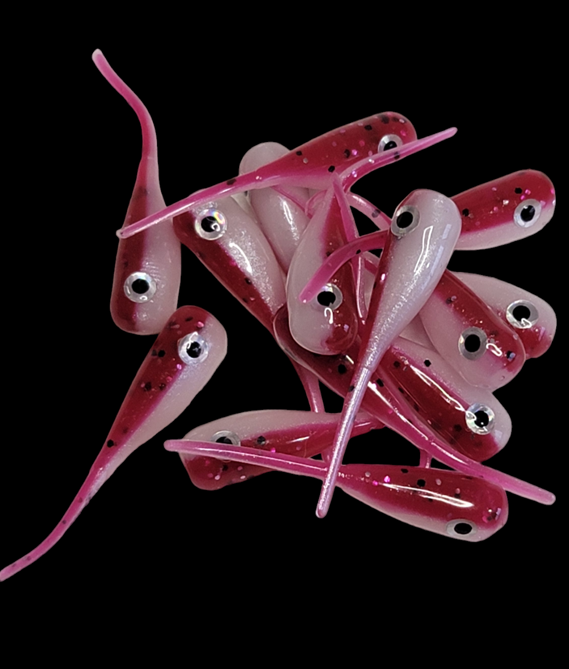 * Crappie Prince with Eyes 1.2" Pack of 8