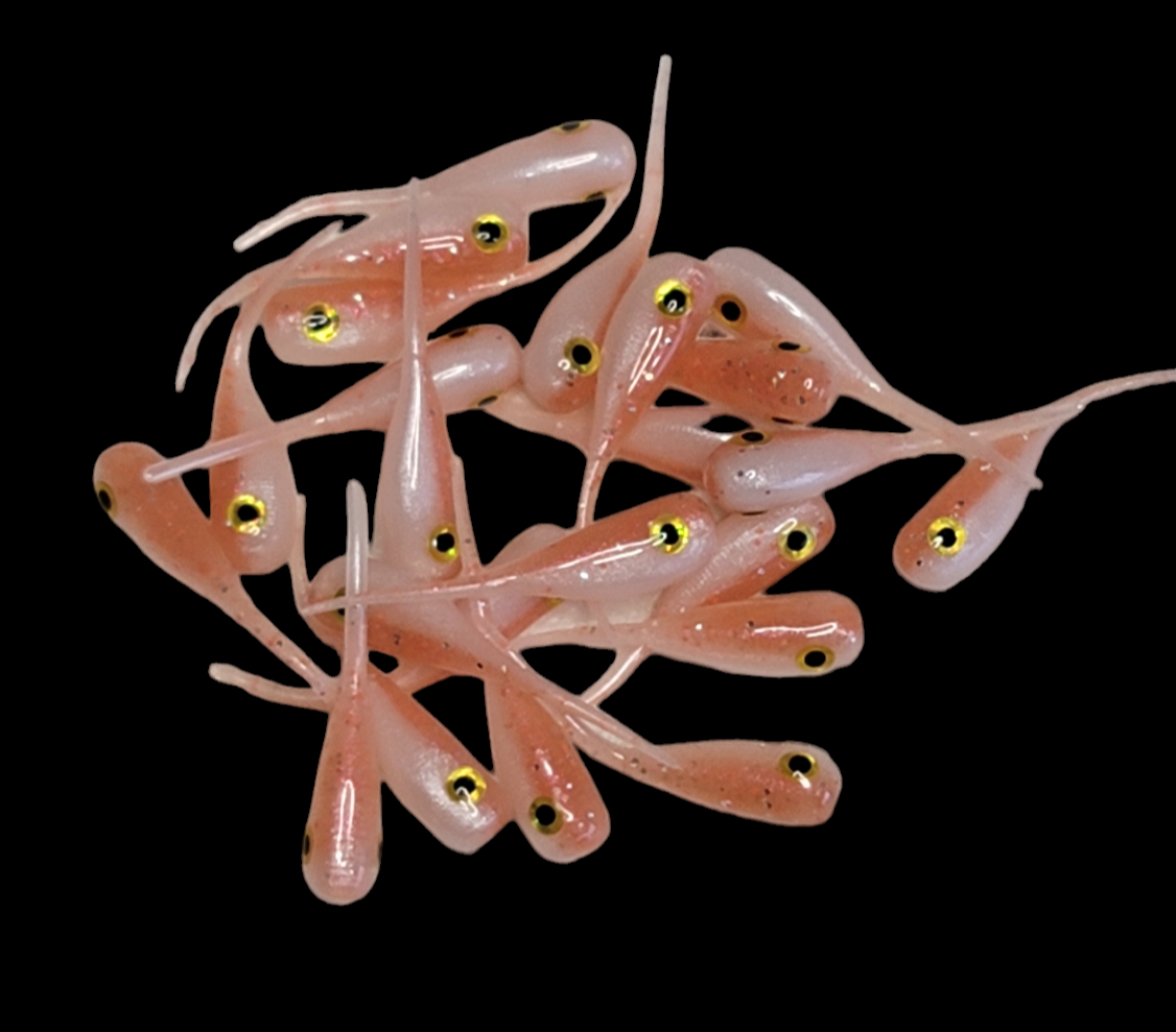 * Crappie Prince with Eyes 1.2" Pack of 8