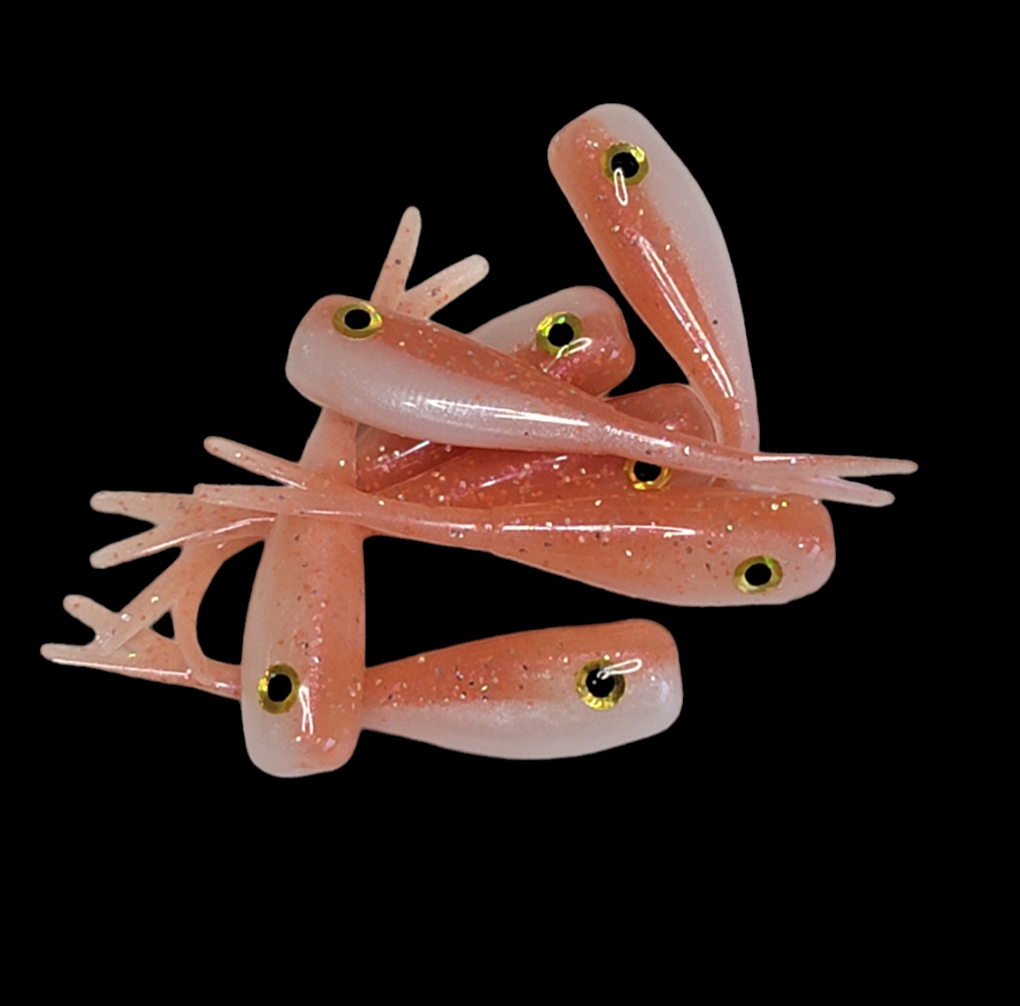 * 2" Crappie Crusher with Eyes pack of 8