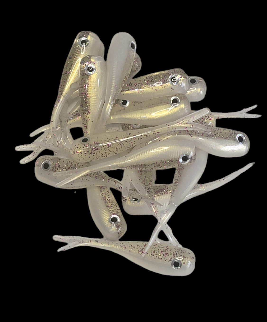 * 2" Crappie Crusher with Eyes pack of 8