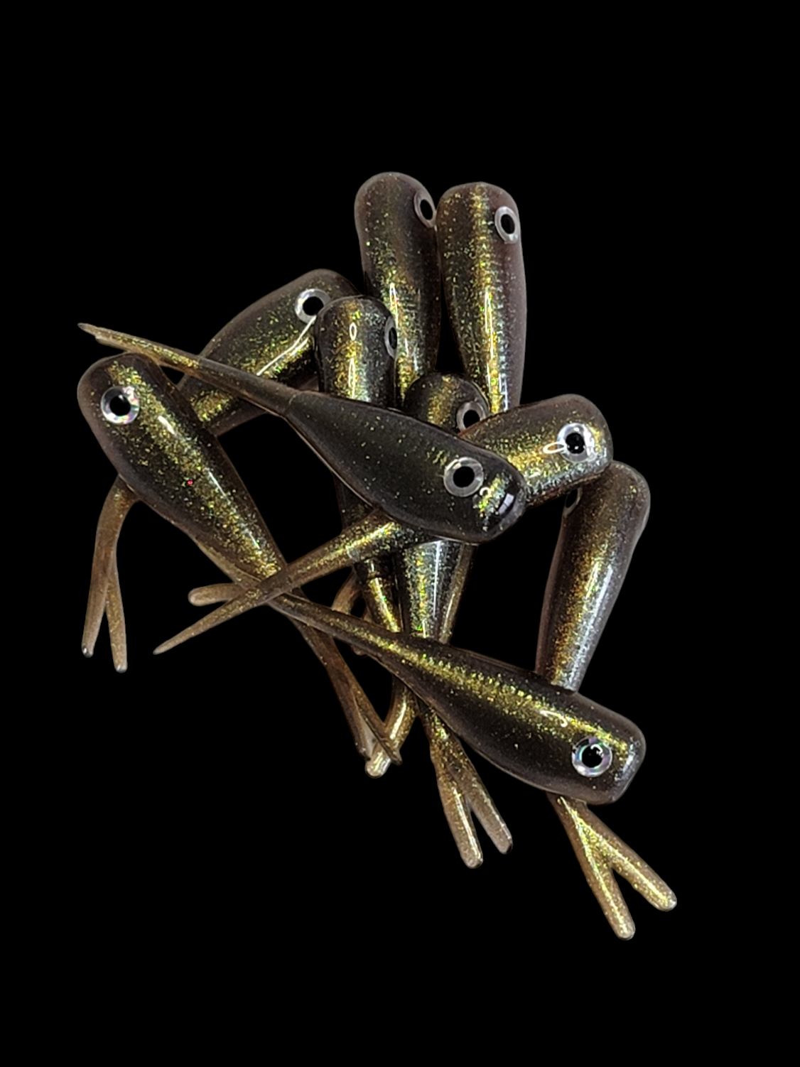 * 2" Crappie Crusher with Eyes pack of 8