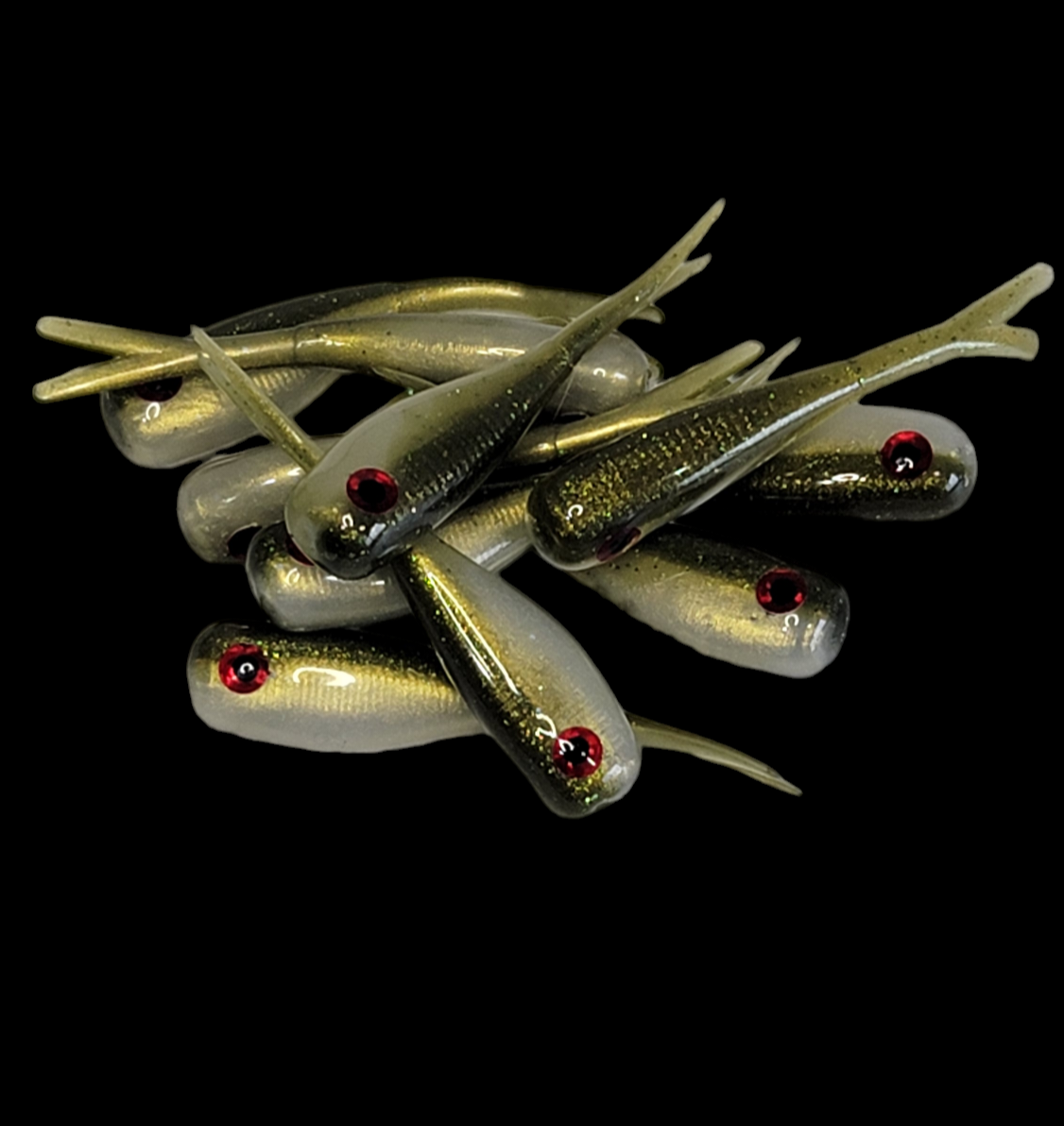 * 2" Crappie Crusher with Eyes pack of 8