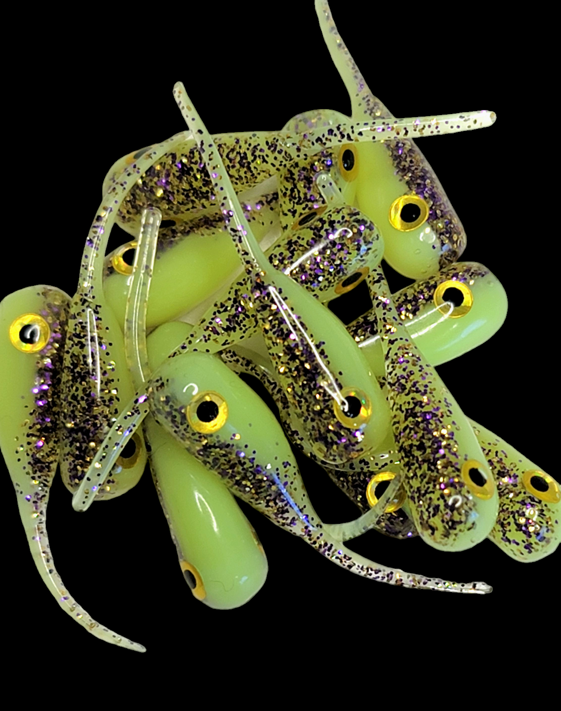 * Crappie Prince with Eyes 1.2" Pack of 8