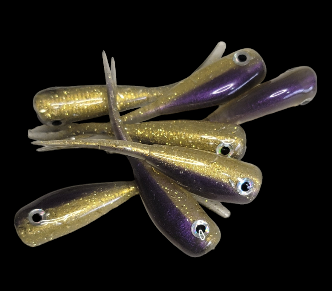* 2" Crappie Crusher with Eyes pack of 8