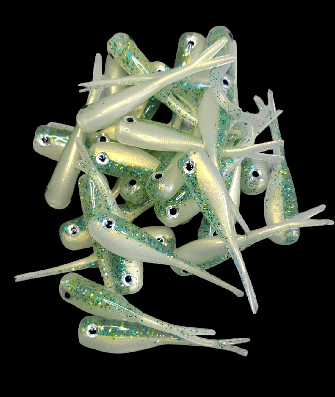 * 2" Crappie Crusher with Eyes pack of 8