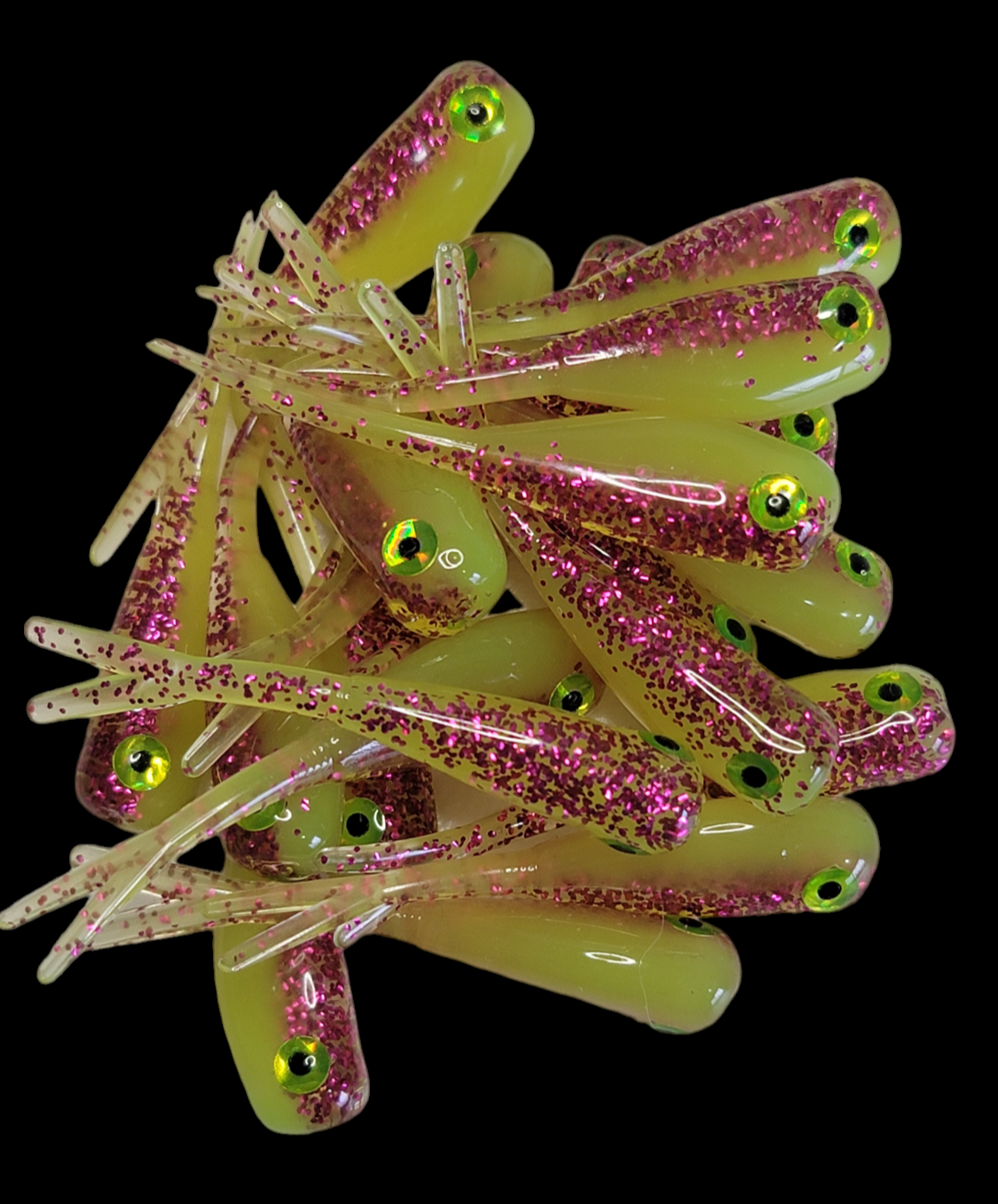* 2" Crappie Crusher with Eyes pack of 8