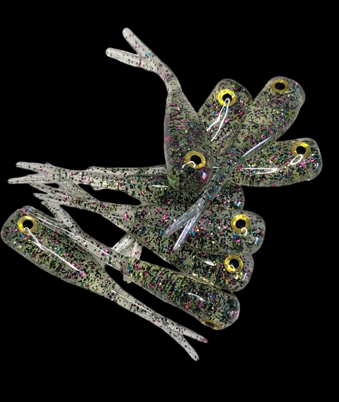 * 2" Crappie Crusher with Eyes pack of 8