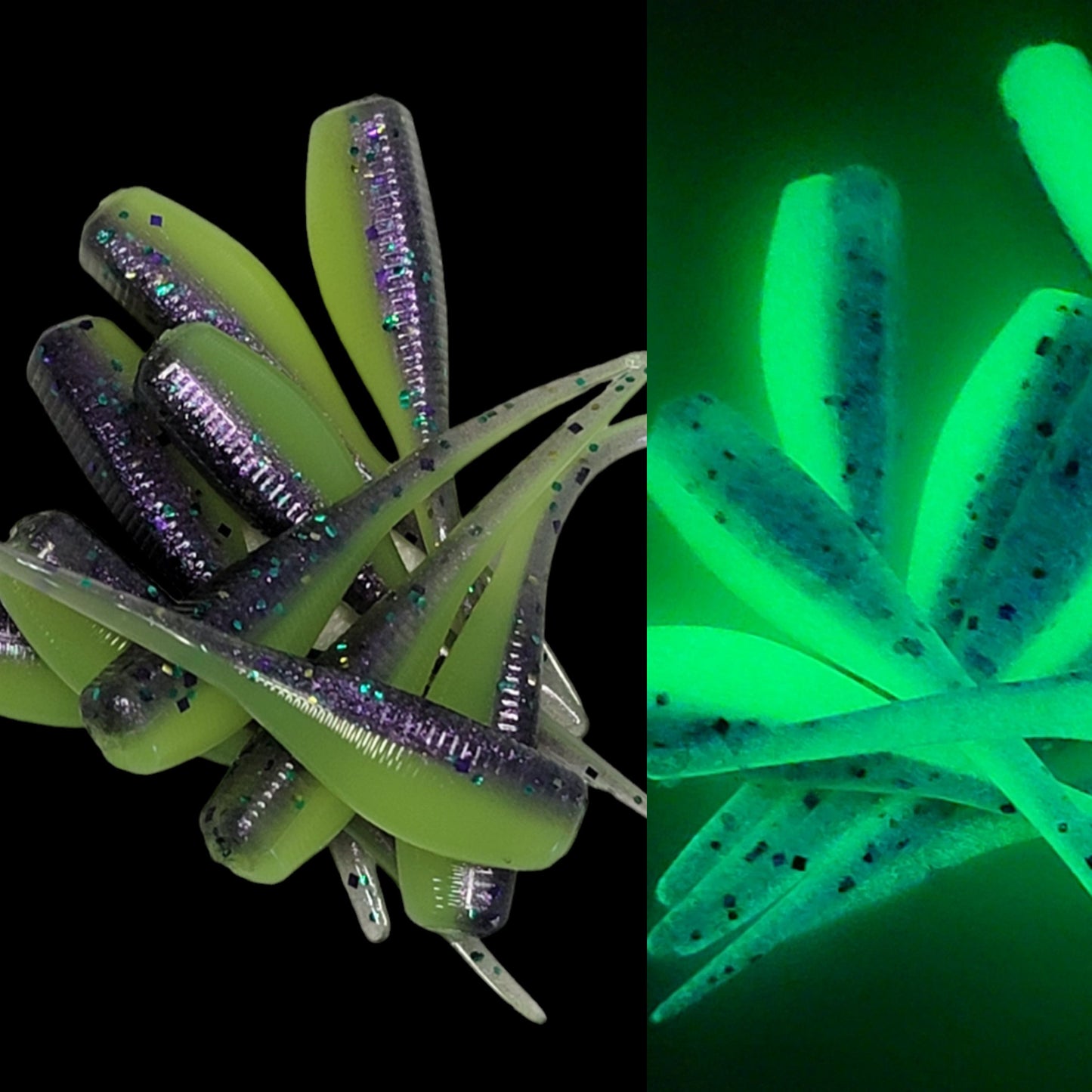 * Crappie King Two Toned 10 pk 2" Baits