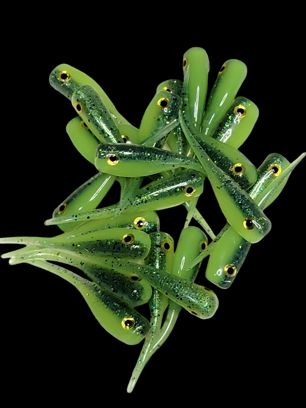 * Crappie King With Eyes 2" Pack of 8