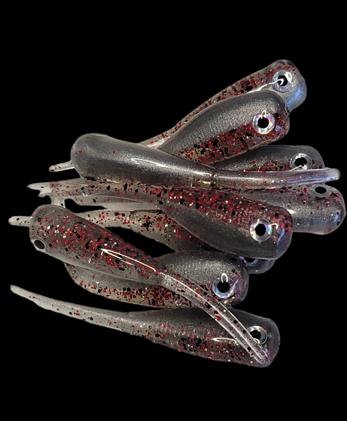 * Crappie King With Eyes 2" Pack of 8