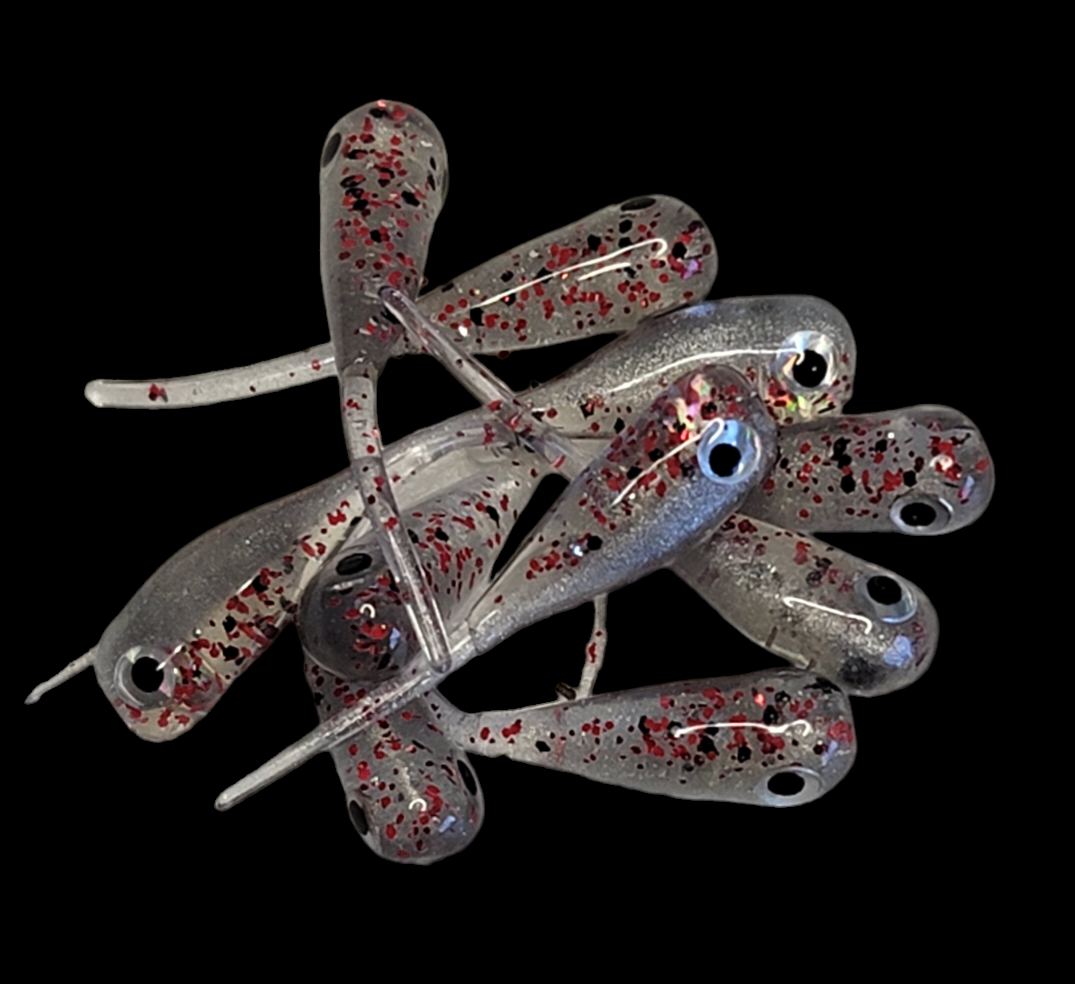 * Crappie Prince with Eyes 1.2" Pack of 8