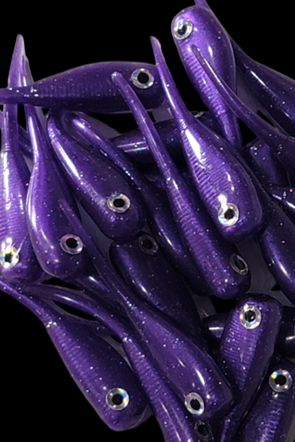 * Crappie King With Eyes 2" Pack of 8