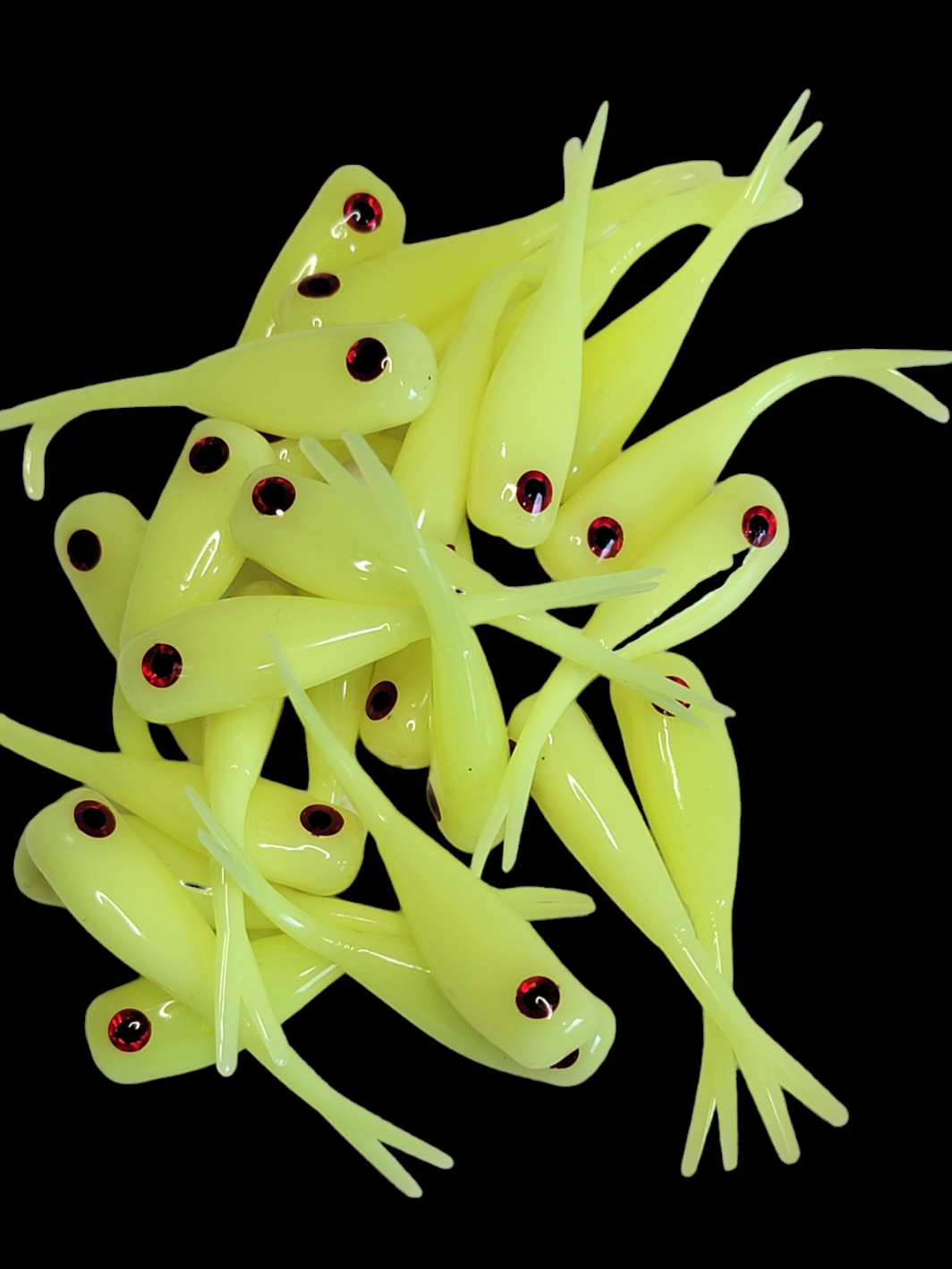* 2" Crappie Crusher with Eyes pack of 8