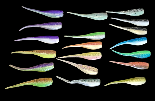 * Crappie King Two Toned 10 pk 2" Baits