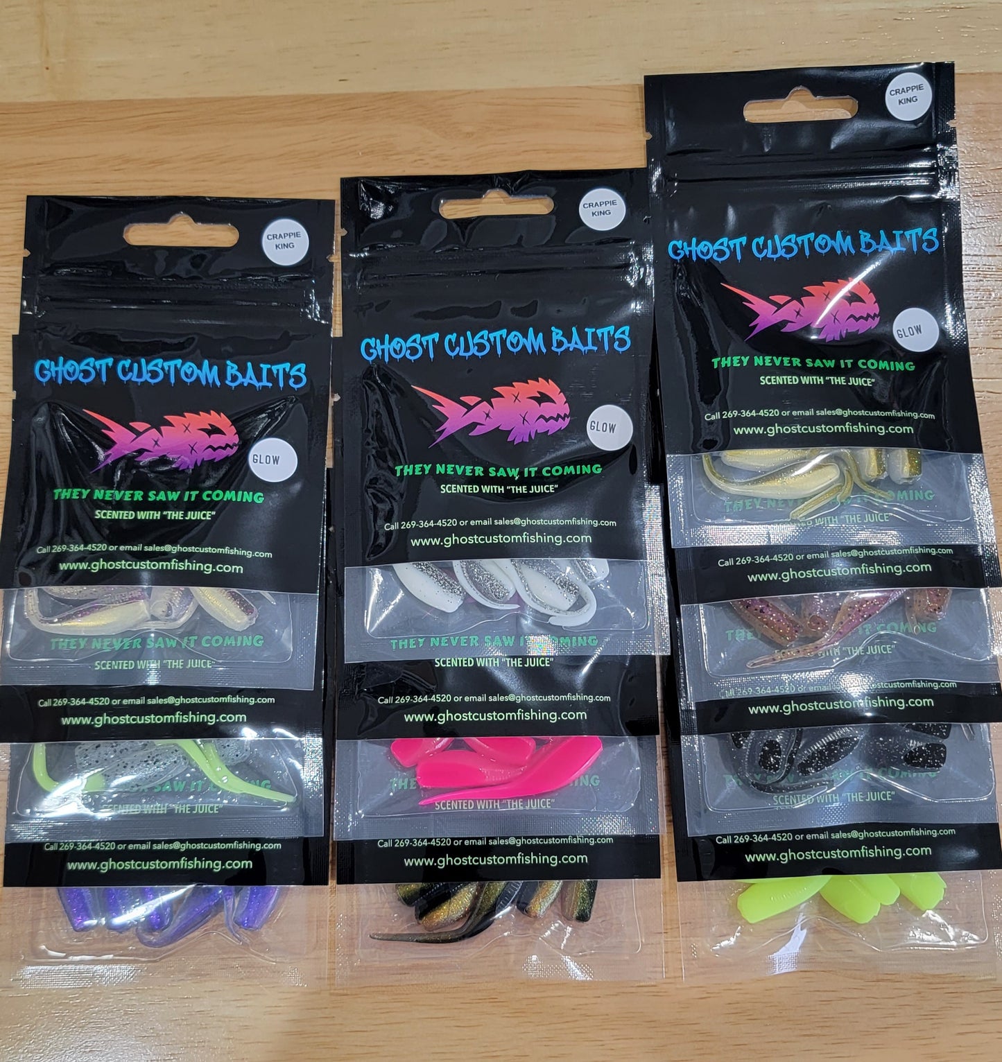 * Crappie King 2" Best Sellers Bundle 10pks