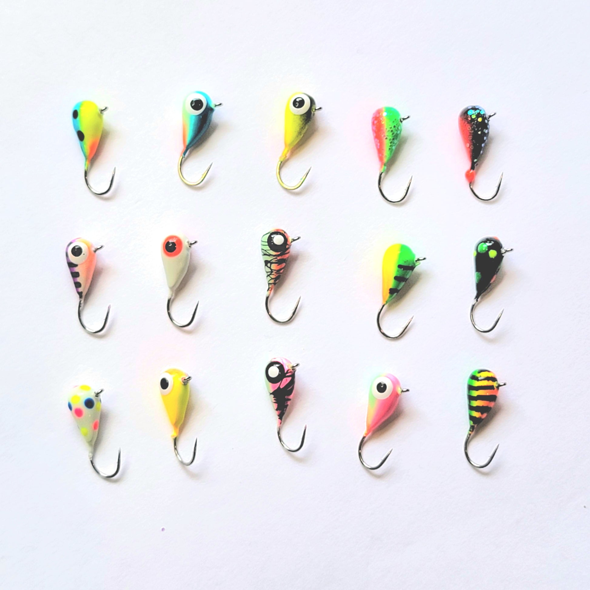 Tungsten Jigs 3mm & 4mm * Now Clear Coated with KBS Diamond Top Coat –  Ghost Custom Fishing