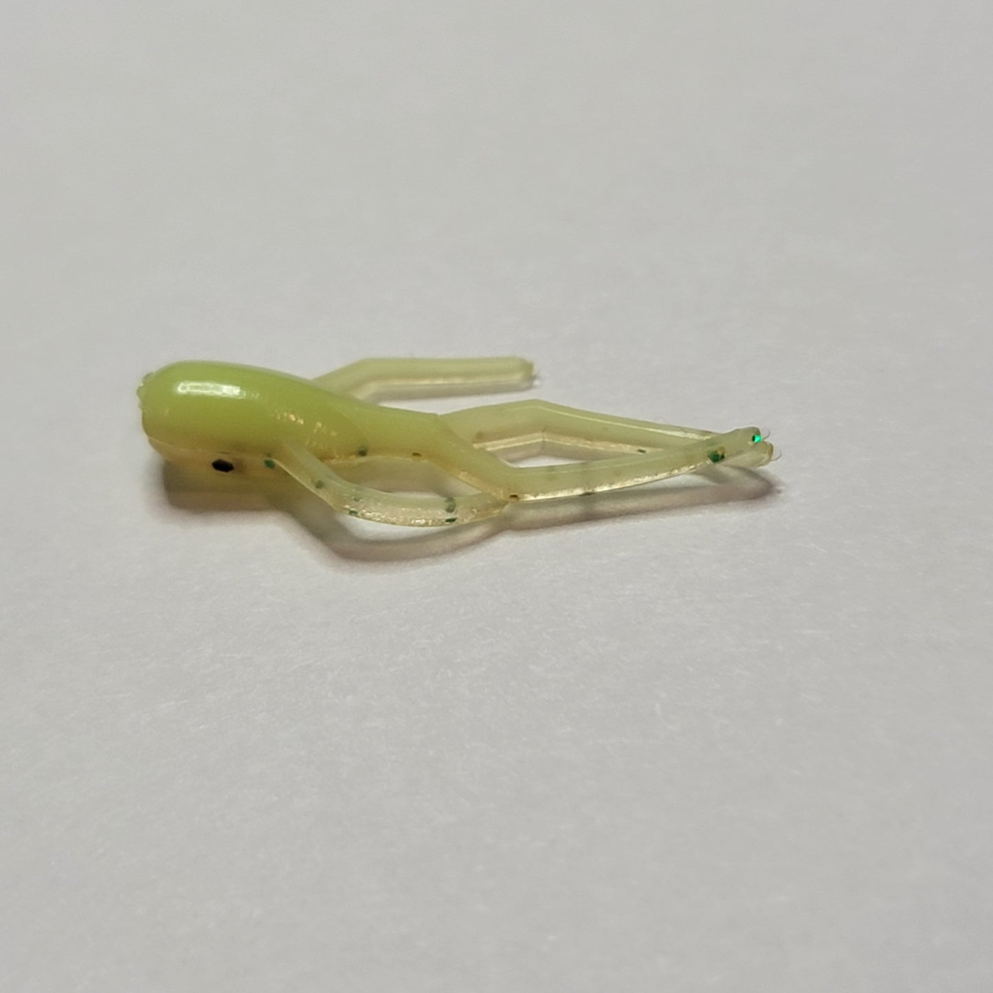 Two Toned Chartreuse Goby 10 pack Panfish Baits .75"-2"