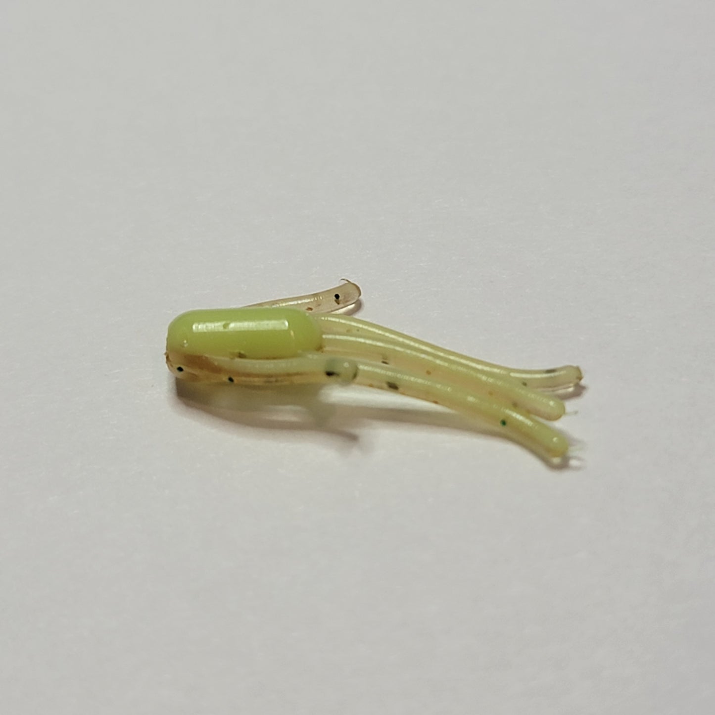 Two Toned Chartreuse Goby 10 pack Panfish Baits .75-2