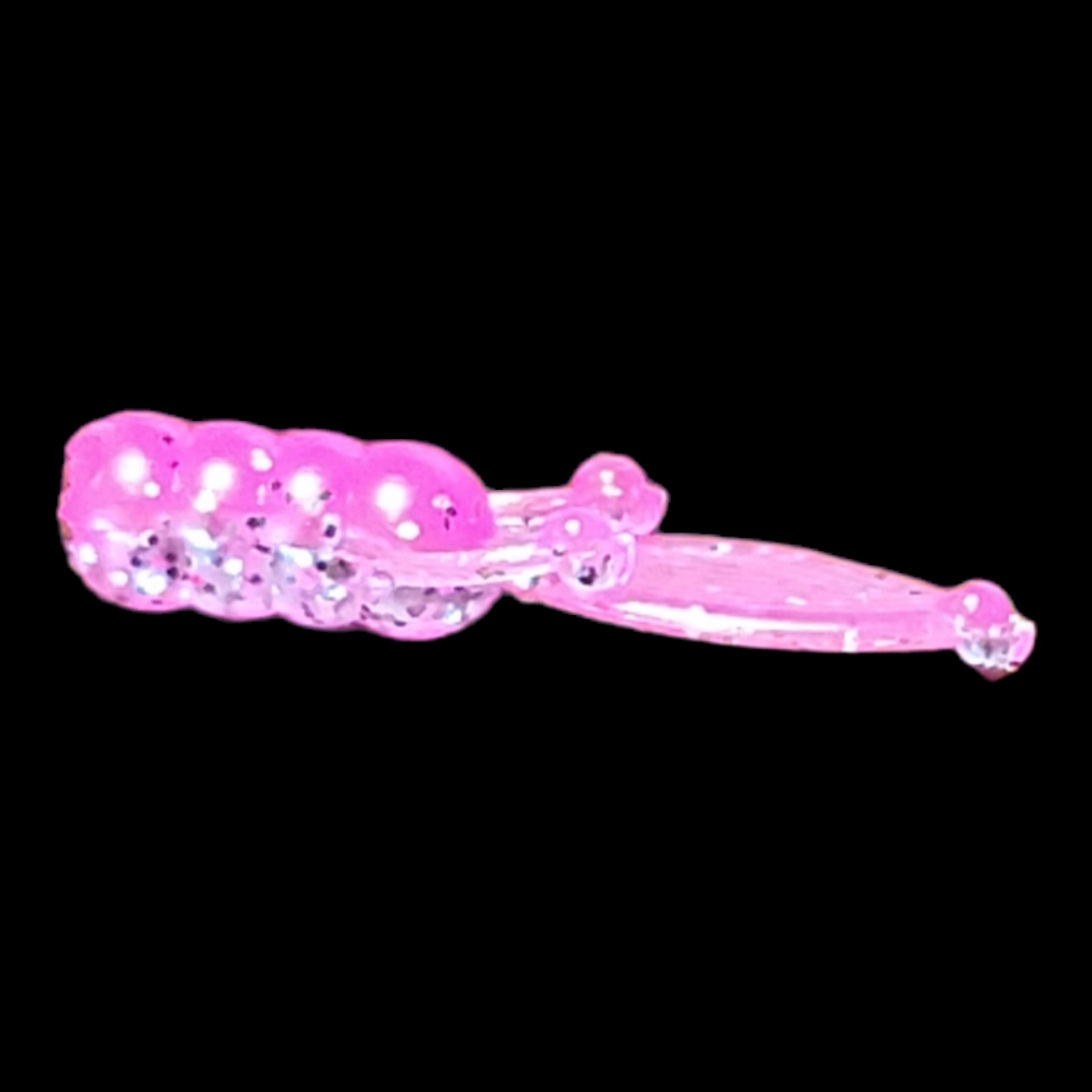 Sparkle Pink two toned 10pk .75"-2"